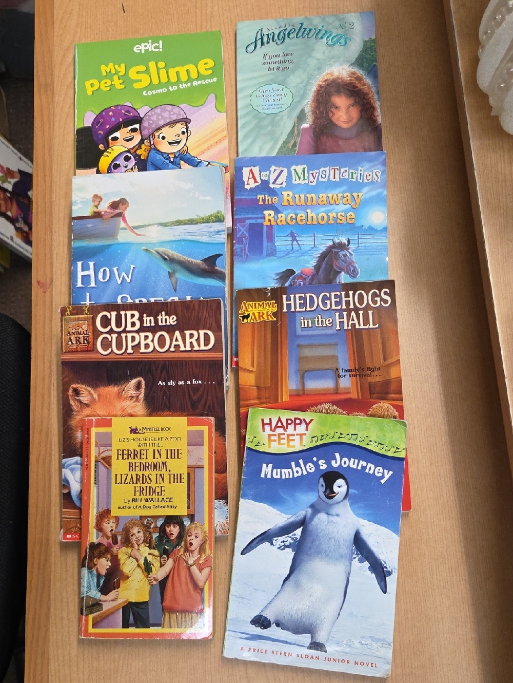 Variety Of 8 Paperback Books Animal Theme